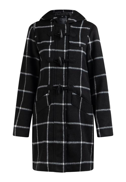 DreiMaster Klassik Overgangsfrakke  sort / hvid