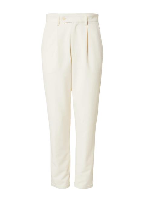 TRAPP Bukser med lægfolder 'Emil'  æggeskal