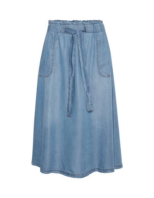 Cream Nederdel  lyseblå