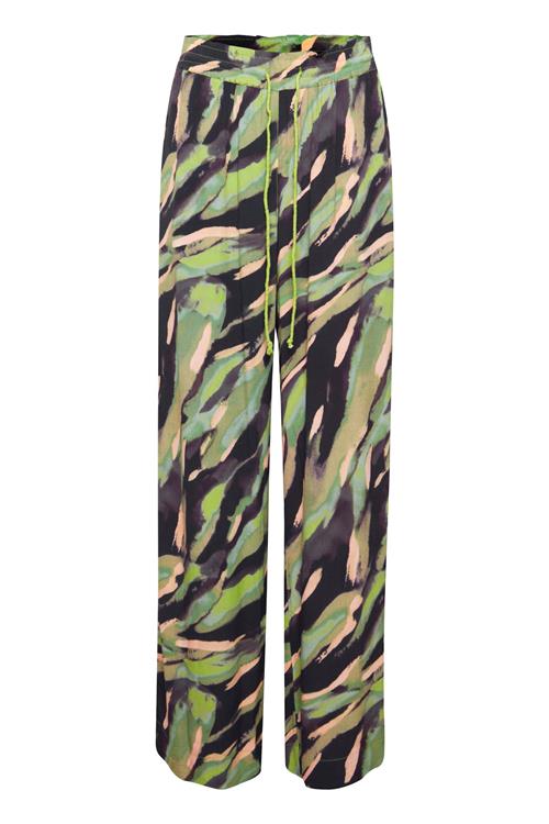 Fransa Bukser 'FRKaiya'  lysebeige / lysegrøn / sort