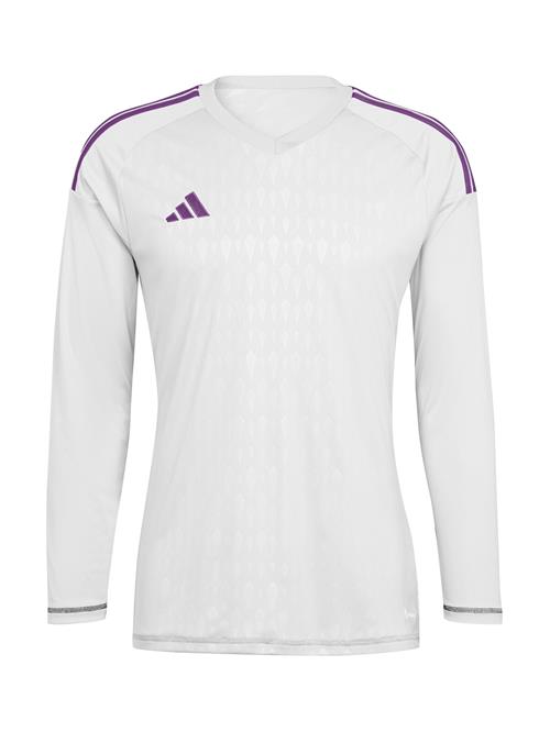 ADIDAS PERFORMANCE Funktionsskjorte  grå / lilla / hvid