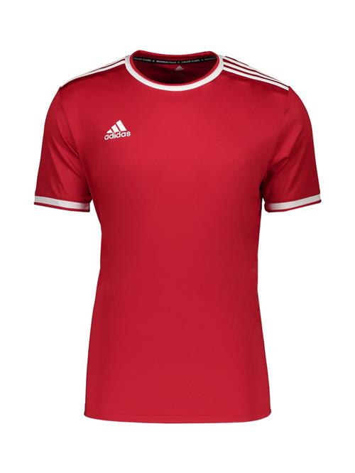 ADIDAS PERFORMANCE Funktionsskjorte  rød / hvid