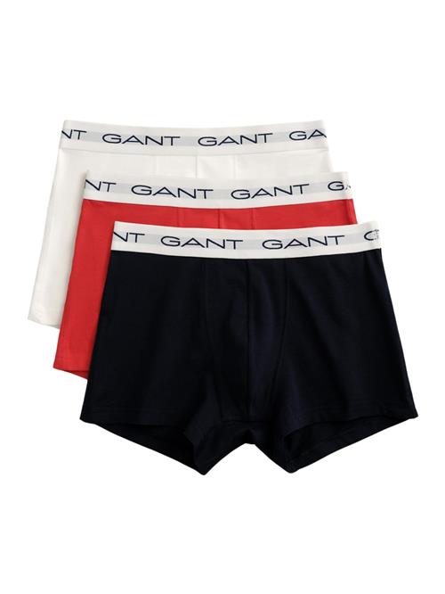 GANT Boksershorts  grå / rød / sort / hvid