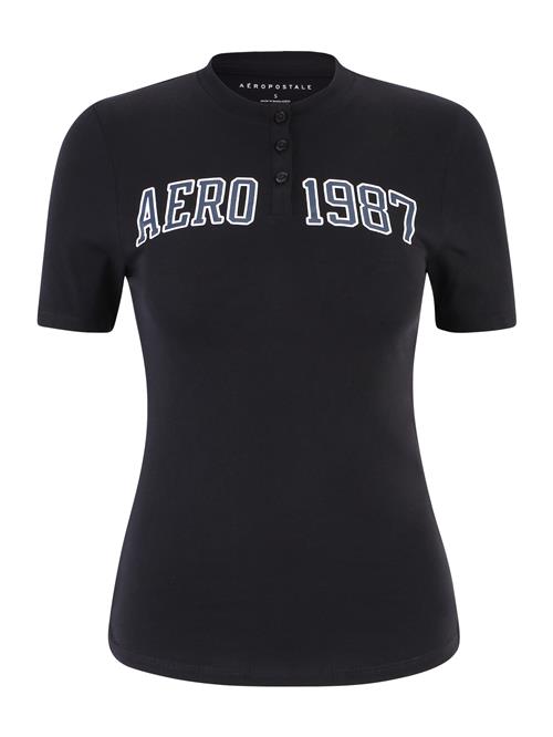 AÉROPOSTALE Shirts  dueblå / sort / hvid