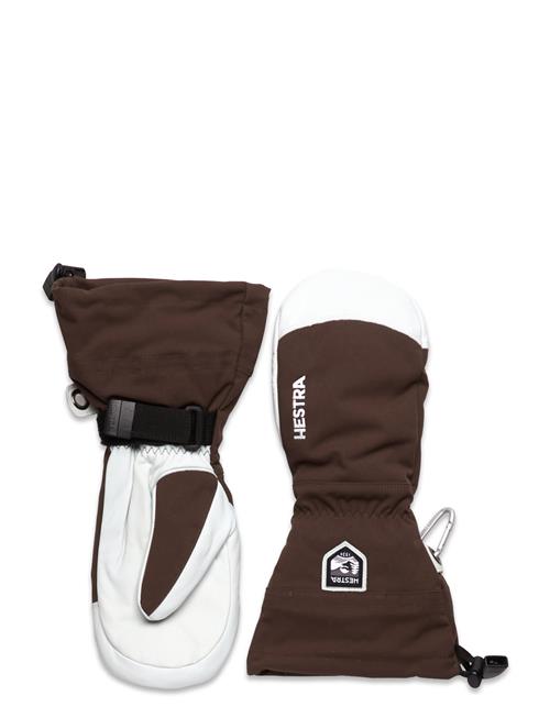 Army Leather Heli Ski - Mitt Espresso Hestra Brown