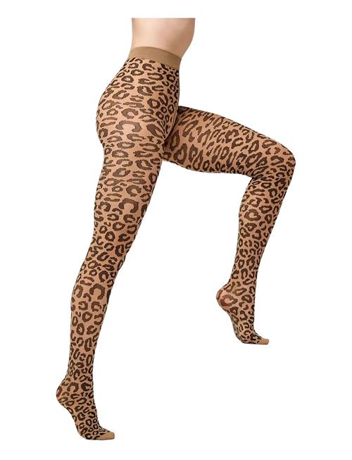 Leopard Tights Sneaky Fox Brown