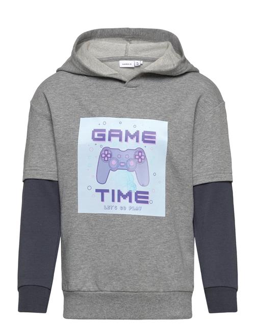 Nmmbalrok Sweat Unb Wh Name It Grey