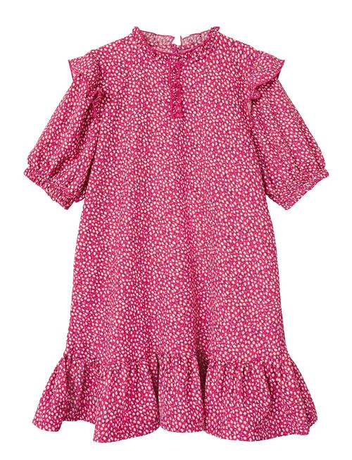 Nkfnasla Ss Frill Dress Name It Pink