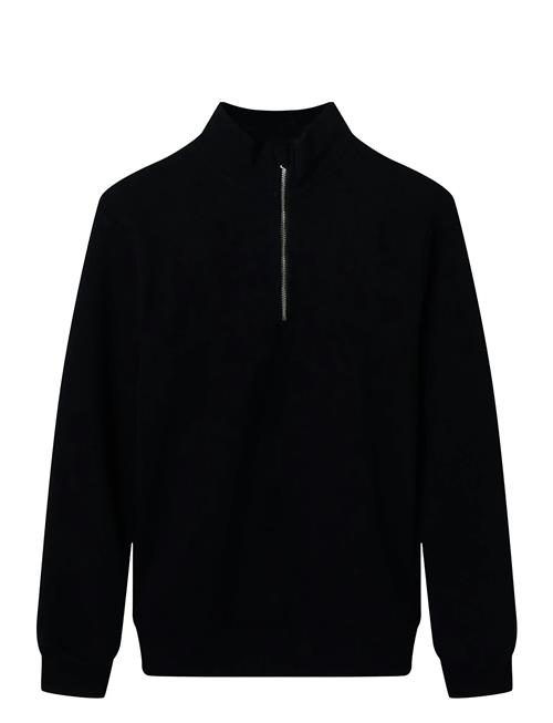 Nlmnaldemars Ls Half Zip Sweat LMTD Black