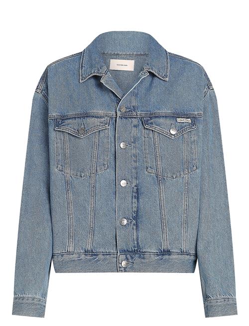Boxy Denim Jacket Calvin Klein Jeans Blue