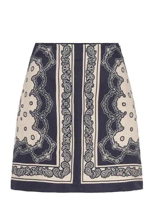 Tayla A-Line Mini Skirt Malina Navy