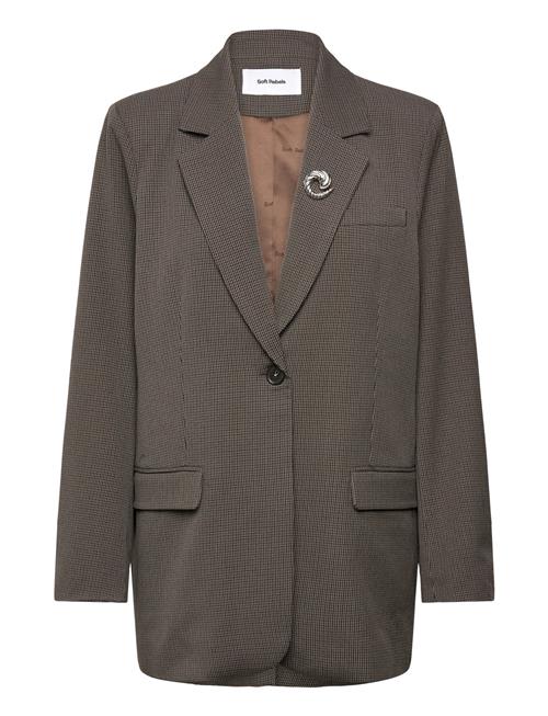 Srmaha Relaxed Blazer Soft Rebels Brown