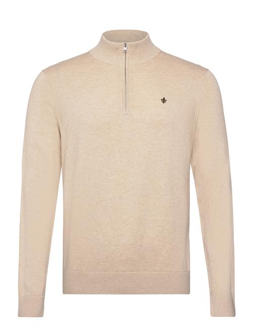 Brian Half Zip Morris Cream