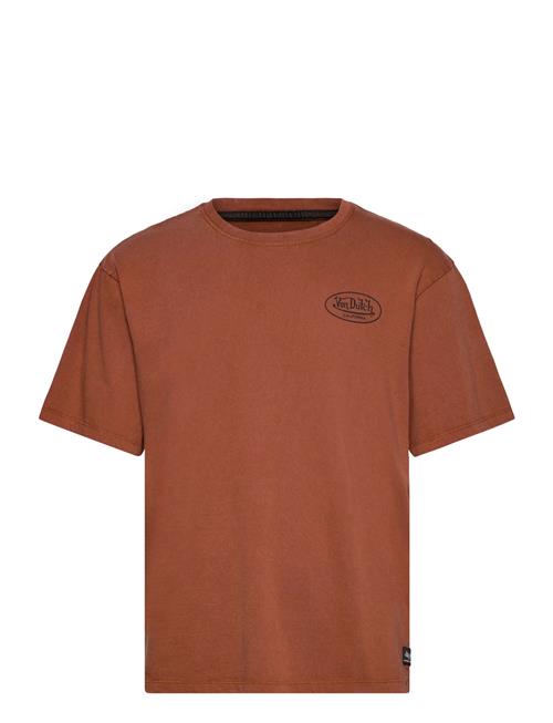 Von Dutch Helmet Cat - Tshirt Von Dutch Brown