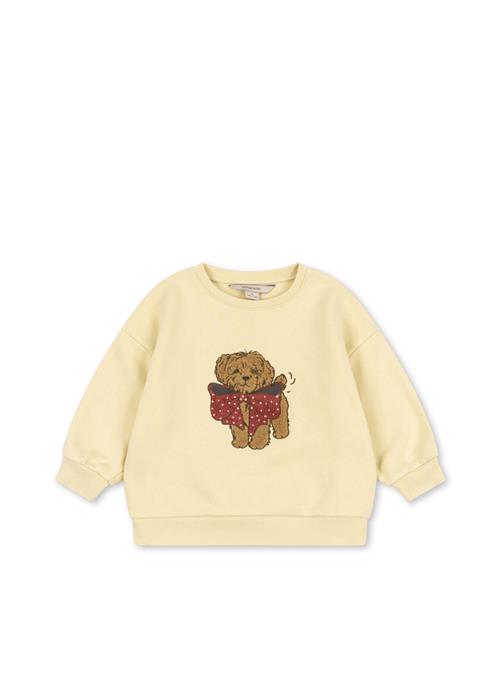 Konges Sløjd Puppy Sweatshirt Shake It  Shake It 2 Y  Gul  2 år  kvinde