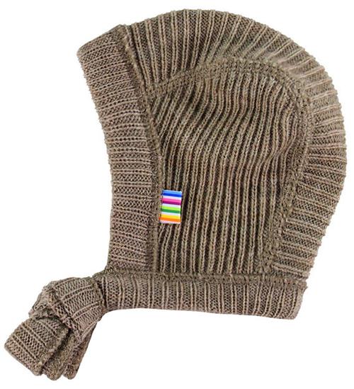 Joha Babyhjelm - Uld - Strik - Beige Meleret