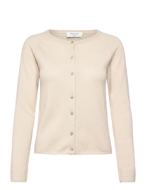 Rwlaica Cashmere Ls O-Neck Raglan C Rosemunde Cream