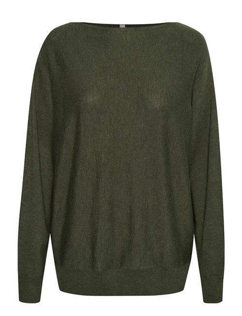 Cuannemarie Batwing Jumper Culture Green