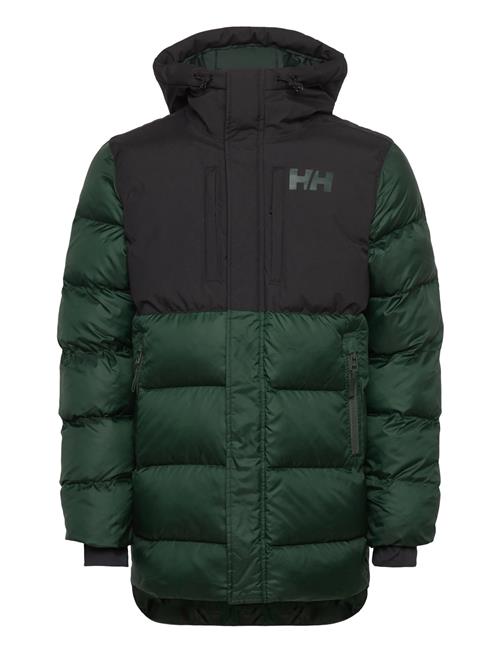 Active Puffy Long Jacket Helly Hansen Green