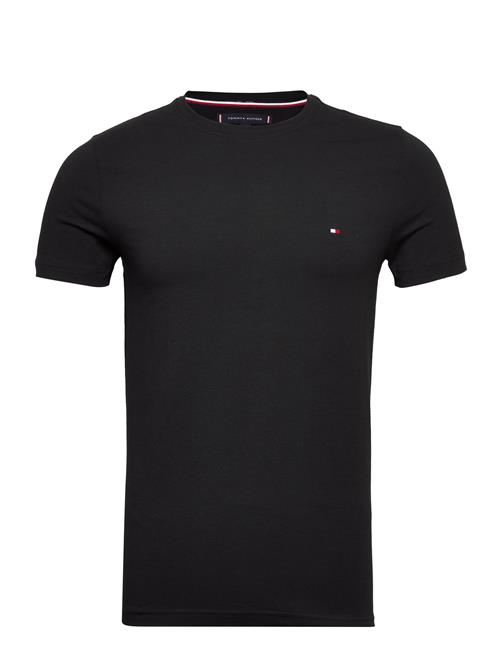 Core Stretch Slim C-Neck Tee Tommy Hilfiger Black