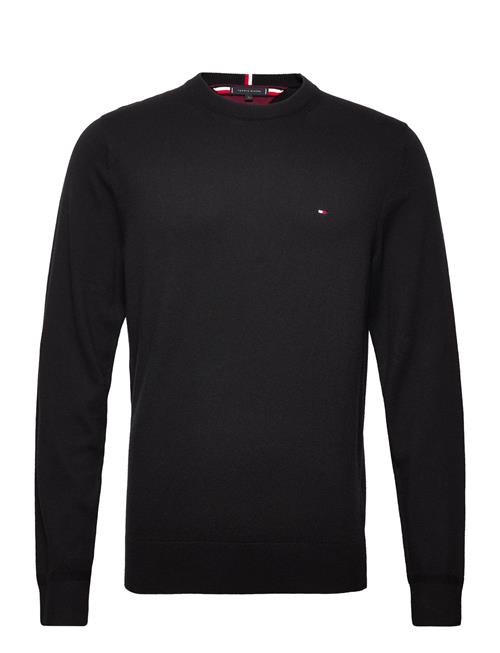 Pima Org Ctn Cashmere Crew Neck Tommy Hilfiger Black