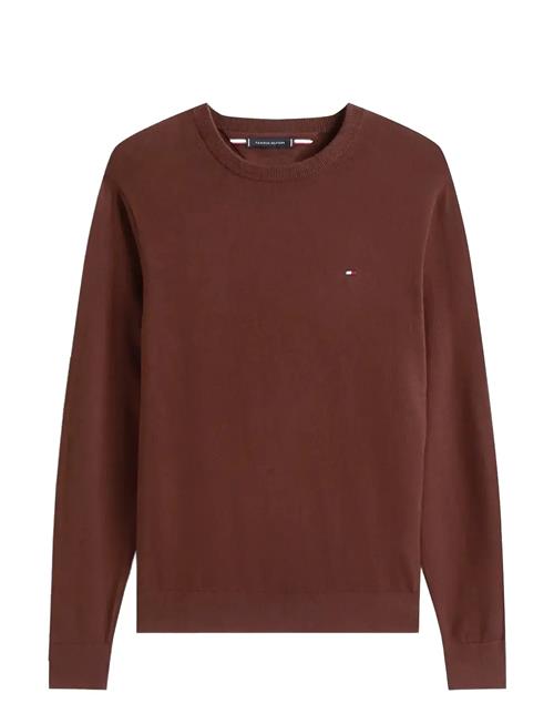 Pima Org Ctn Cashmere Crew Neck Tommy Hilfiger Burgundy