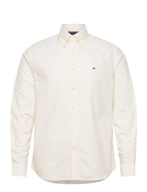 Heritage Oxford Stripe Rf Shirt Tommy Hilfiger Cream
