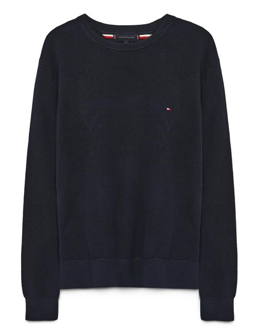 Essential Structure Crew Neck Tommy Hilfiger Navy