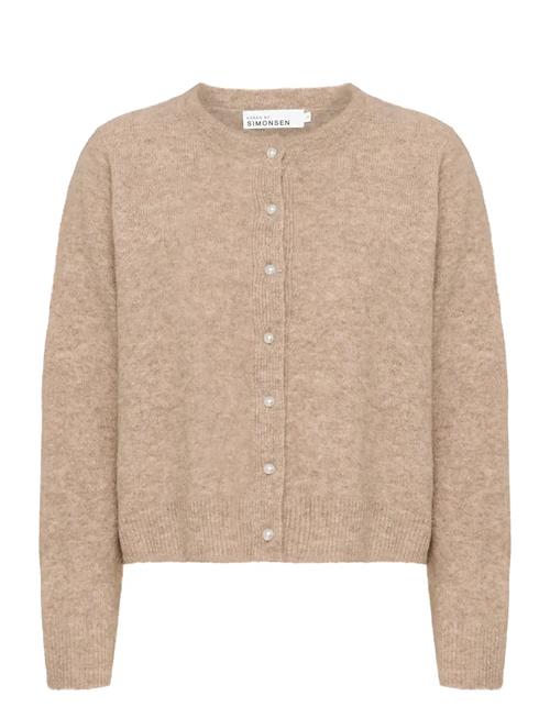 Kbnoabelle Plain Cardigan Karen By Simonsen Beige