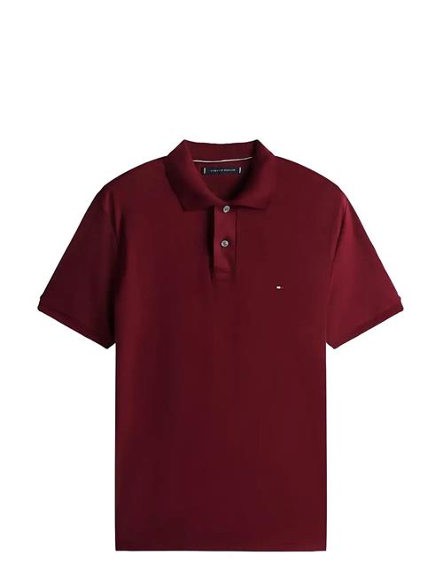 Liquid Cotton Reg Seasonal Polo Tommy Hilfiger Burgundy