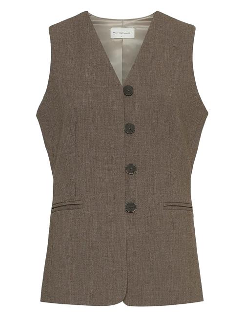 Mschrosina Michelle Waistcoat MSCH Copenhagen Brown