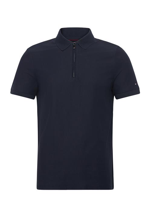Dc Performance Zip Polo Tommy Hilfiger Navy