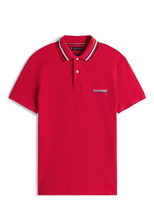 Hilfiger Tipped Reg Polo Tommy Hilfiger Red