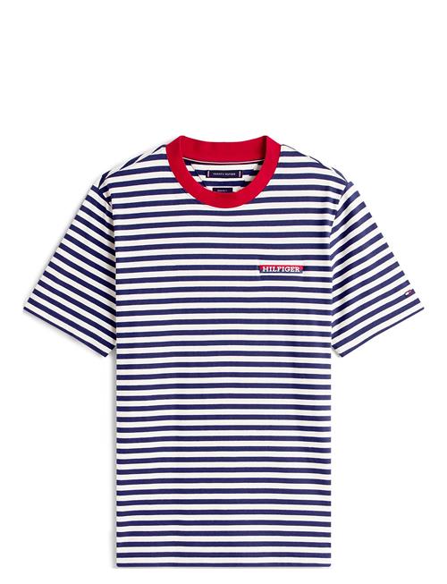Americana Graphic Striped Tee Tommy Hilfiger Navy