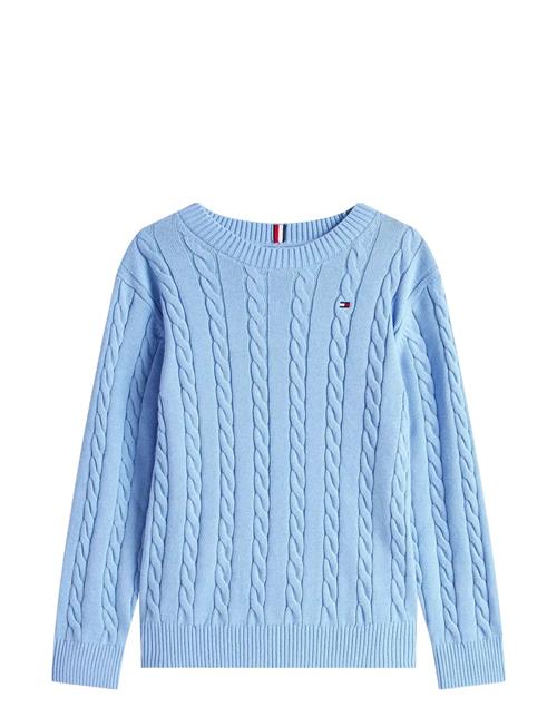 Cotton Cable Sweater Tommy Hilfiger Blue