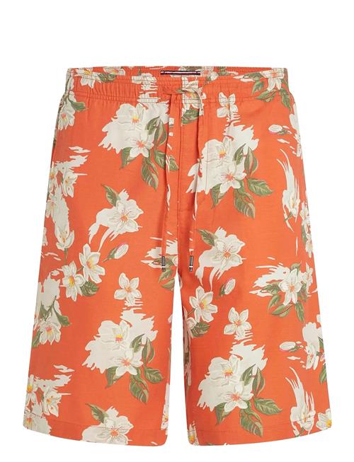 Mercer 7In Wash Co Ly Flrl Short Tommy Hilfiger Orange