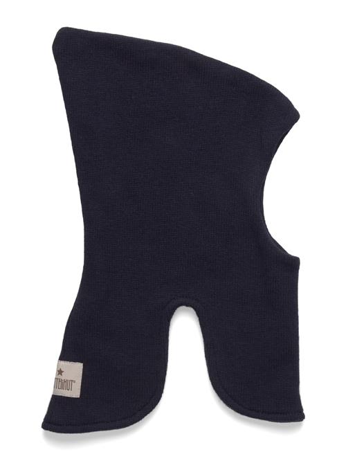 Balaclava Wool Knit Windstop Huttelihut Navy