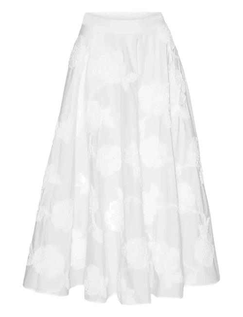 Flower Maxi Skirt ROTATE Birger Christensen White
