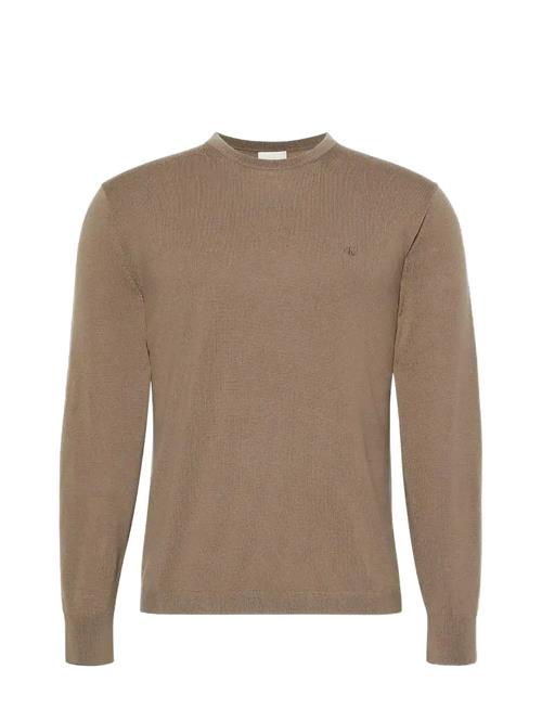 Ls 100 Merino Crew 14Gg Calvin Klein Beige