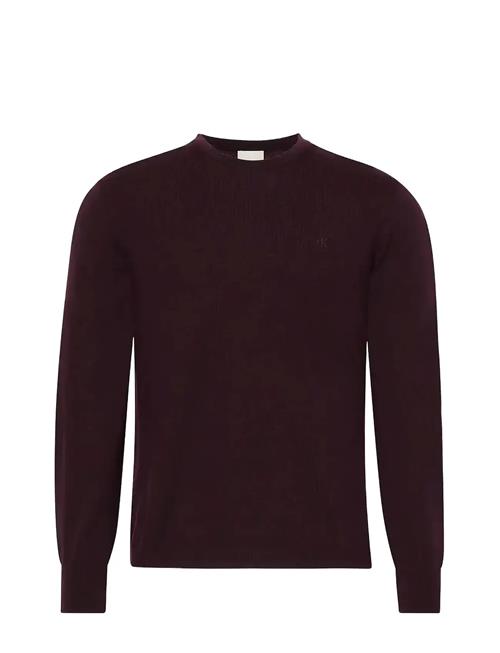 Ls 100 Merino Crew 14Gg Calvin Klein Black