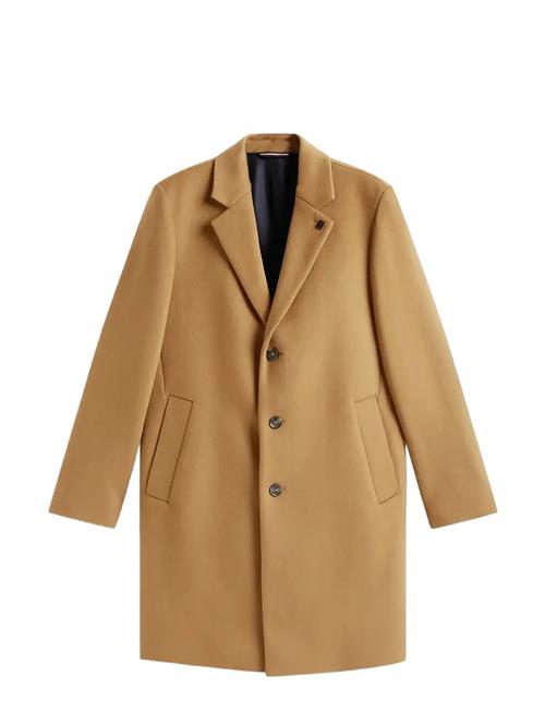 Dc Wool Mix Coat Tommy Hilfiger Beige