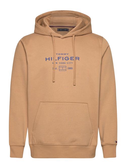 Oval Graphic Hoodie Tommy Hilfiger Beige