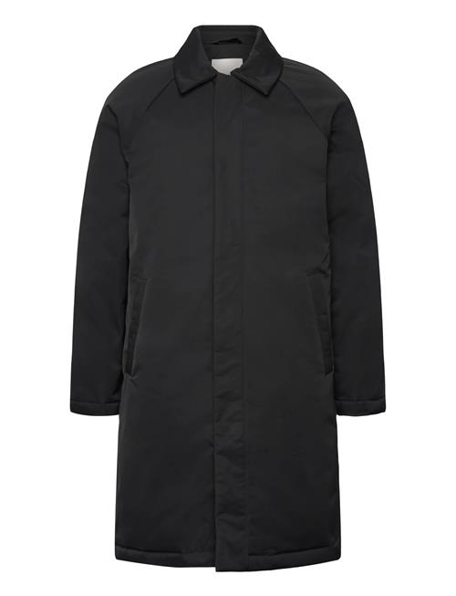 Ls Long Filled Car Coat Calvin Klein Black