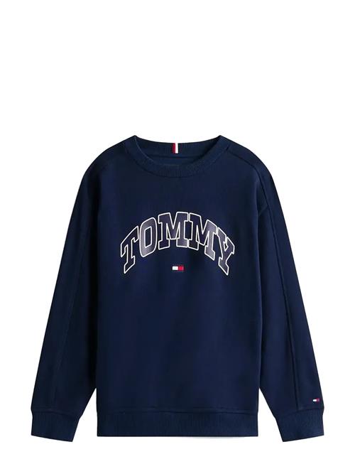 Varsity Raised Print Sweatshirt Tommy Hilfiger Navy
