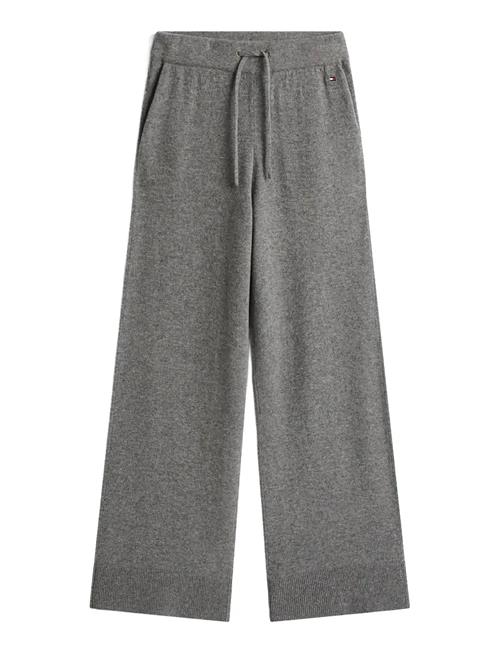 Knit Wide Leg Pants Tommy Hilfiger Grey