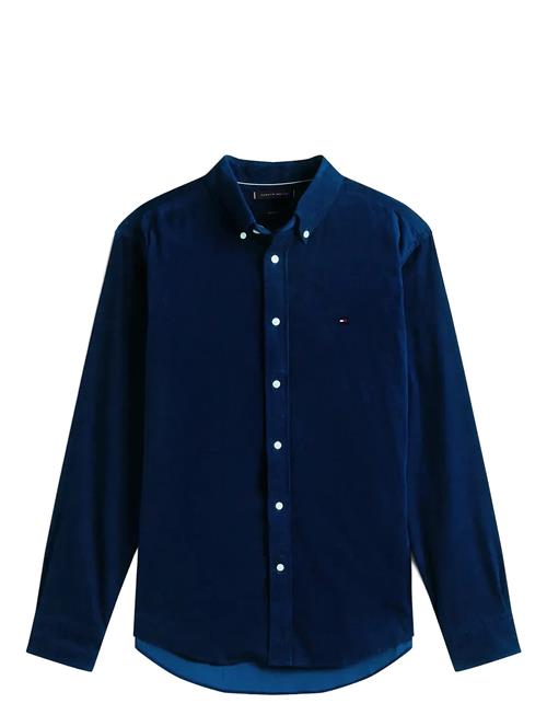 Solid Corduroy Rf Shirt Tommy Hilfiger Navy