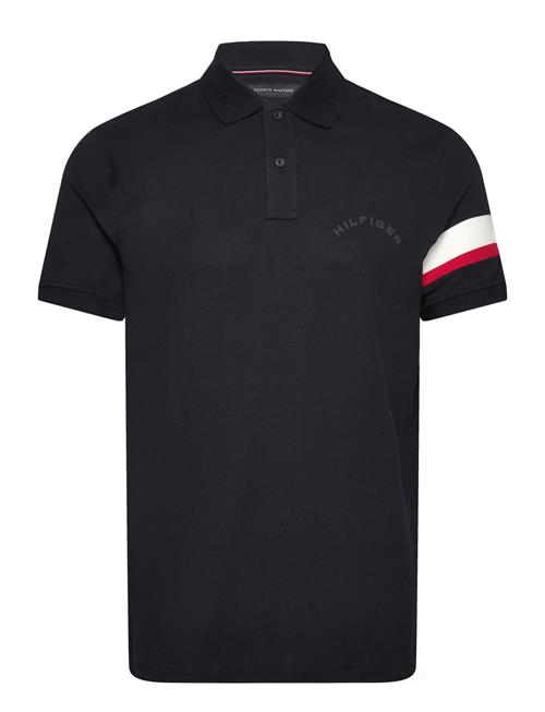 Rwb Sleeve Tape Reg Polo Tommy Hilfiger Black