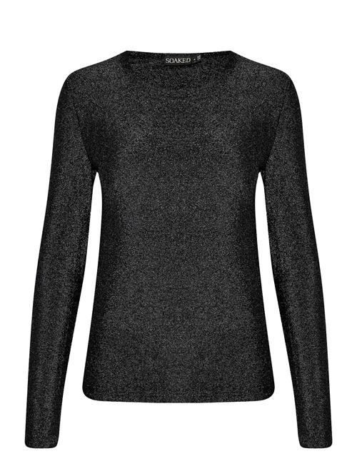 Slskylara Round Neck Ls Soaked In Luxury Black