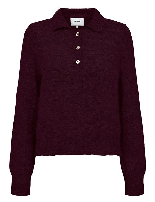 Nuciara Riette Pullover Nümph Burgundy