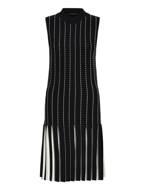 Mari Slvlss Pleated Dress French Connection Black